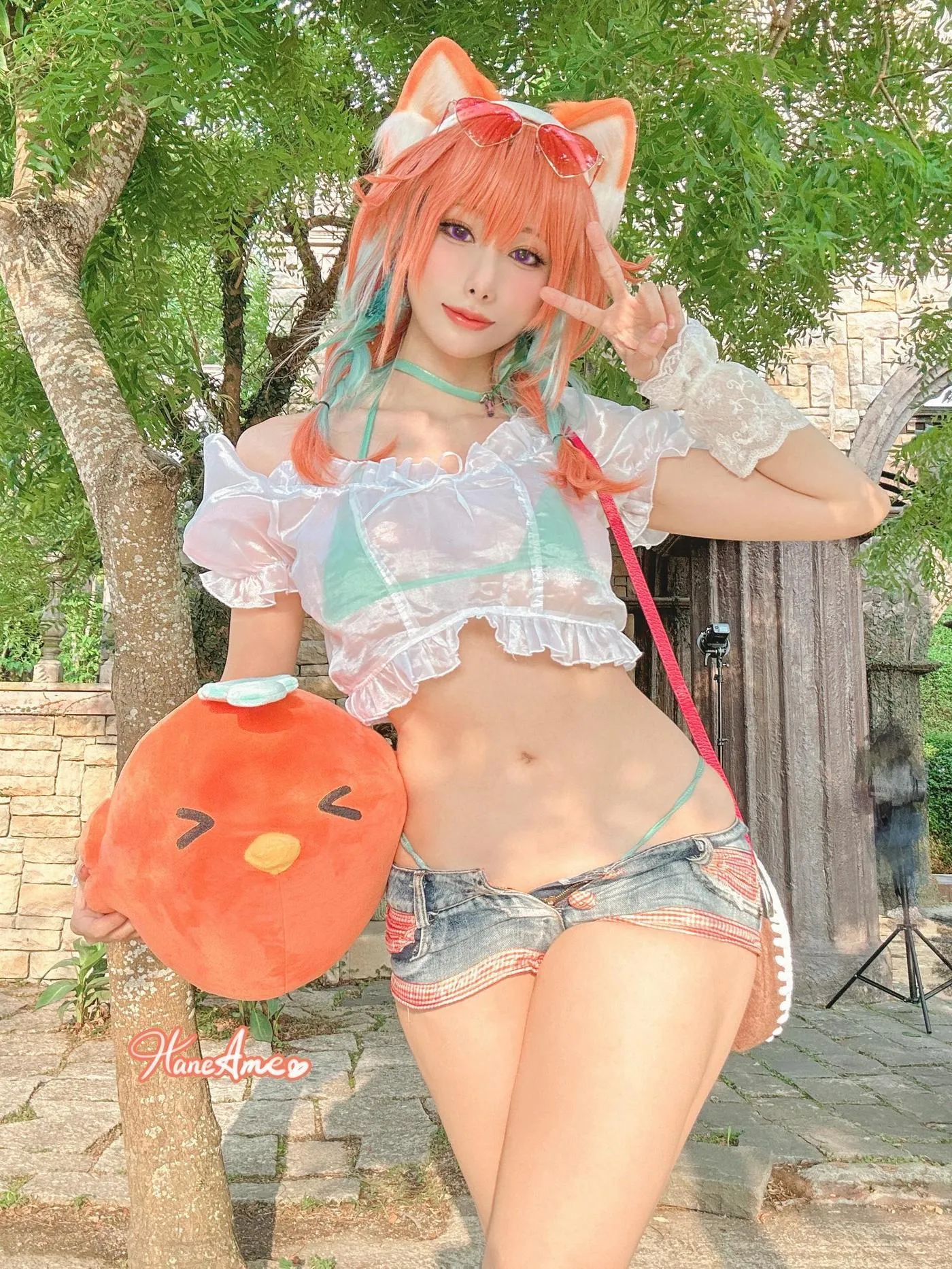 雨波_HaneAme – NO.191 2023年05月新品订阅4套视频-Hololive Takanashi Kiara [37P]插图